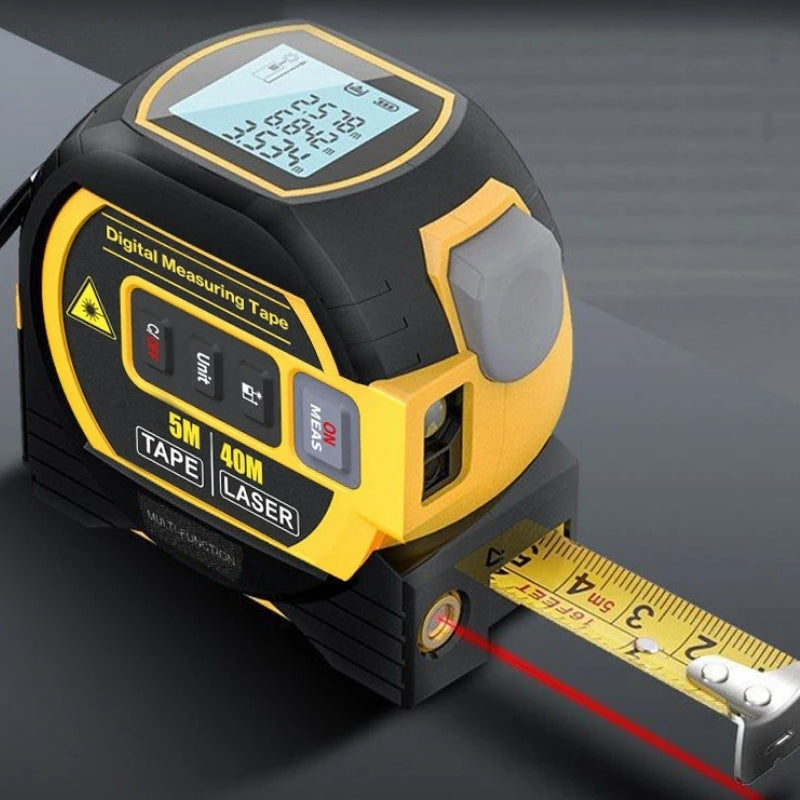 LaserPro – Ruletă digitală cu laser pentru măsurare precisă a distanței