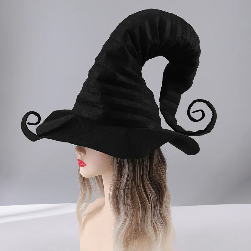 WitchAura - Uniseks kapelusz czarownicy na Halloween i cosplay