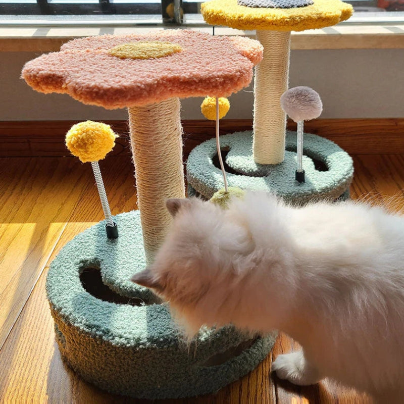 KittyClimb – Gioco per Gatti con Torre per Arrampicata e Graffi