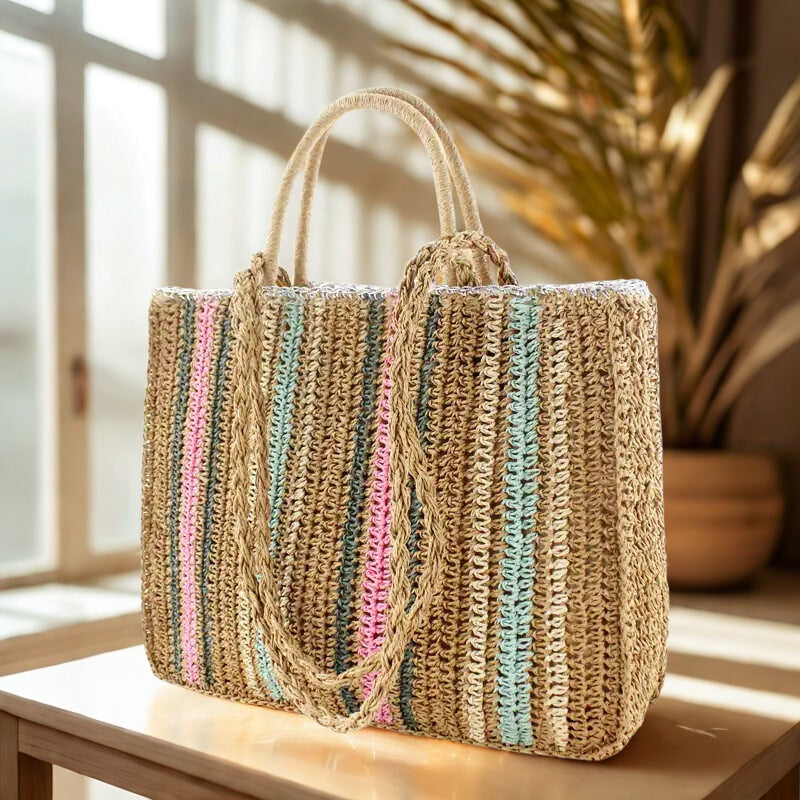 Nicole – Borsa tote con chiusura con zip e manici