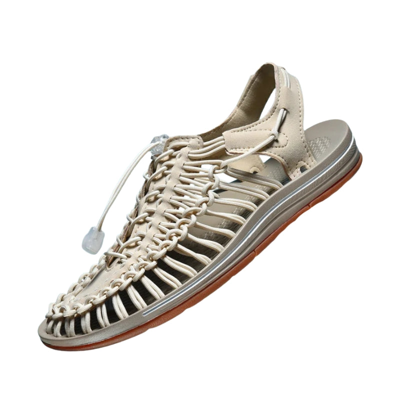 SplashBreeze – Chaussures Modernes avec Motif Tissé et Bride de Cheville Ajustable