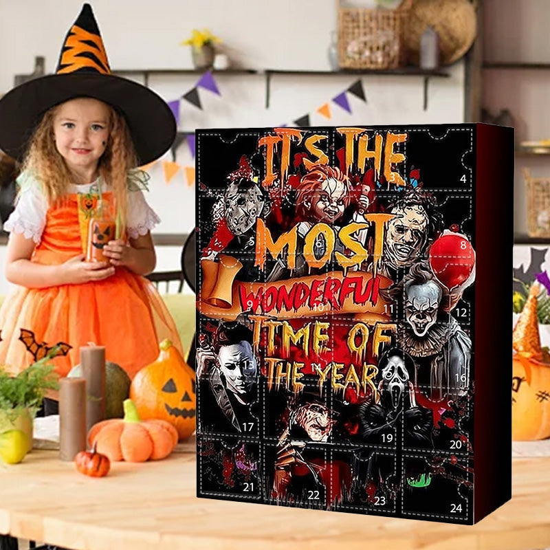 HorrorBox - Adventní kalendář s postavami z hororových filmů na Halloween