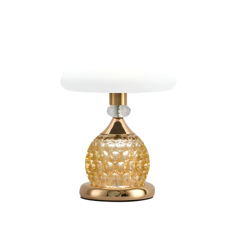 GlowHaven - Lampe de table portable avec éclairage LED dimmable et commande tactile