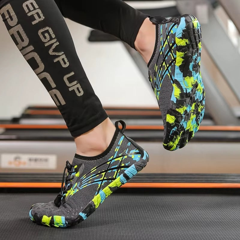FlexRun - Tenisky s kulatou špičkou a protiskluzovým designem