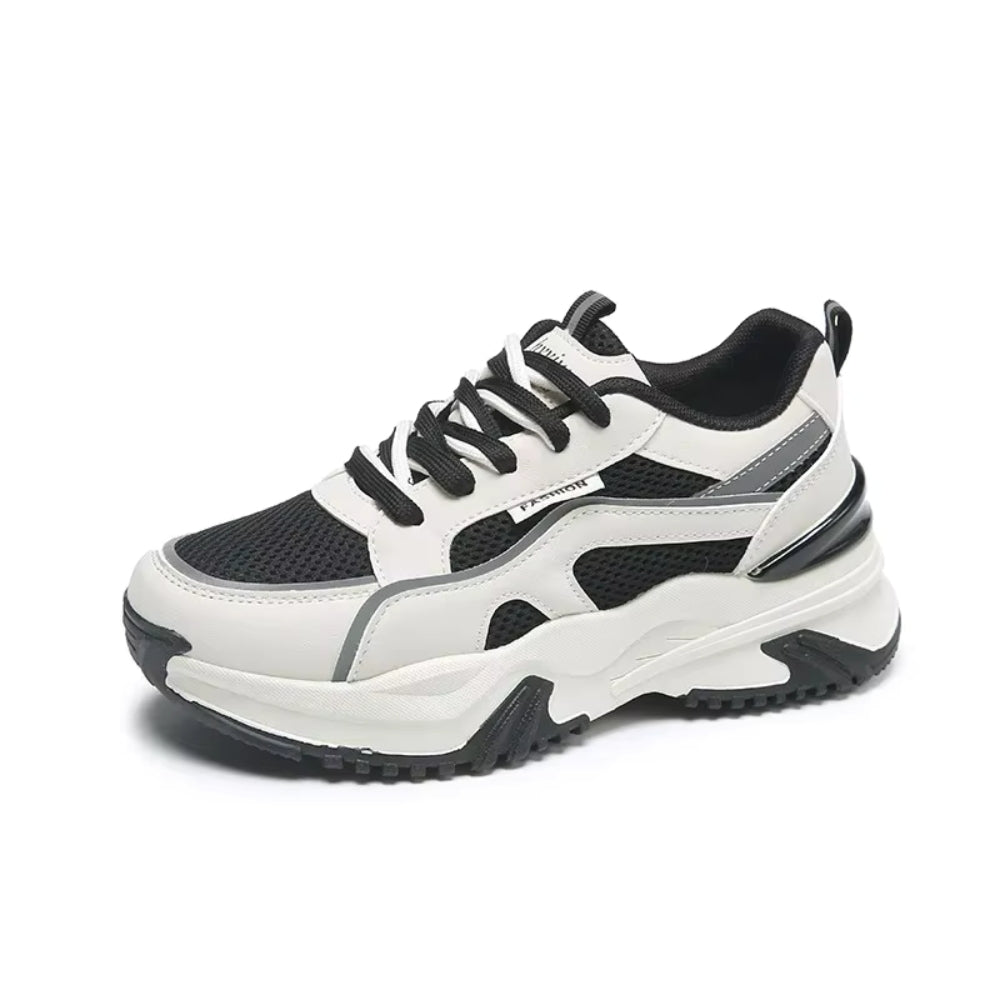 Zara - Modne sneakersy na wysokiej podeszwie z amortyzacją