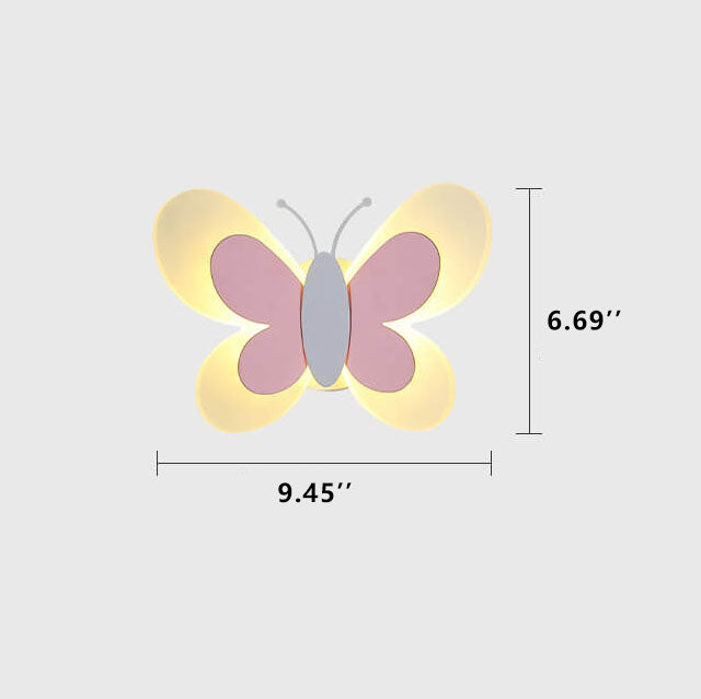 AeroLume - Butterfly-shaped LED wall lamp for a magical touch