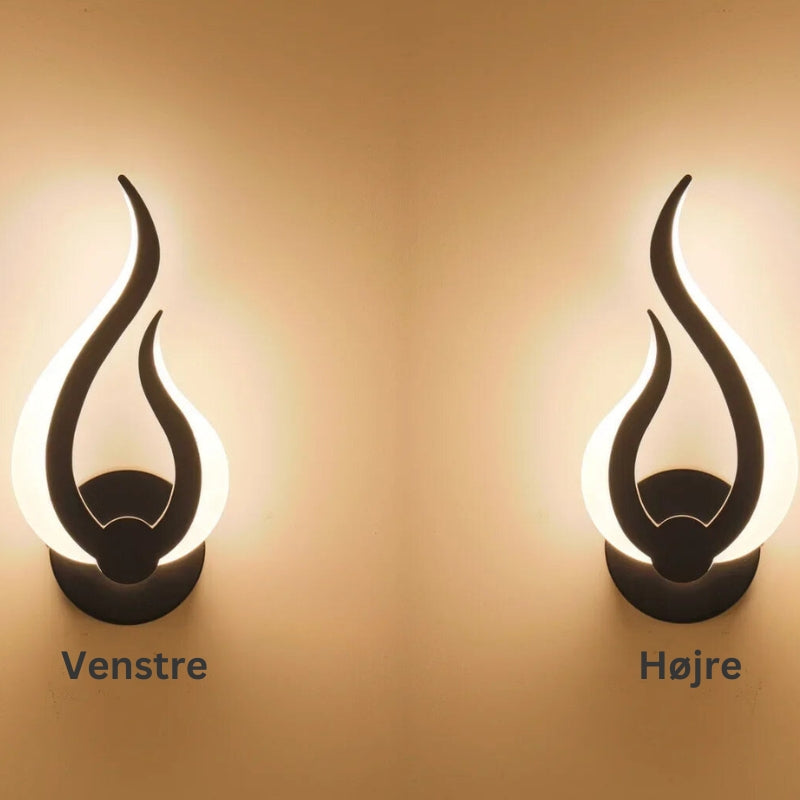 CandleFlicker - Lampada da parete a forma di fiamma per un'illuminazione rilassante