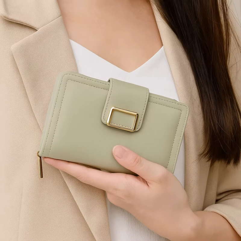 Phoebe – Mini Wallet with Interior Zipper Pocket