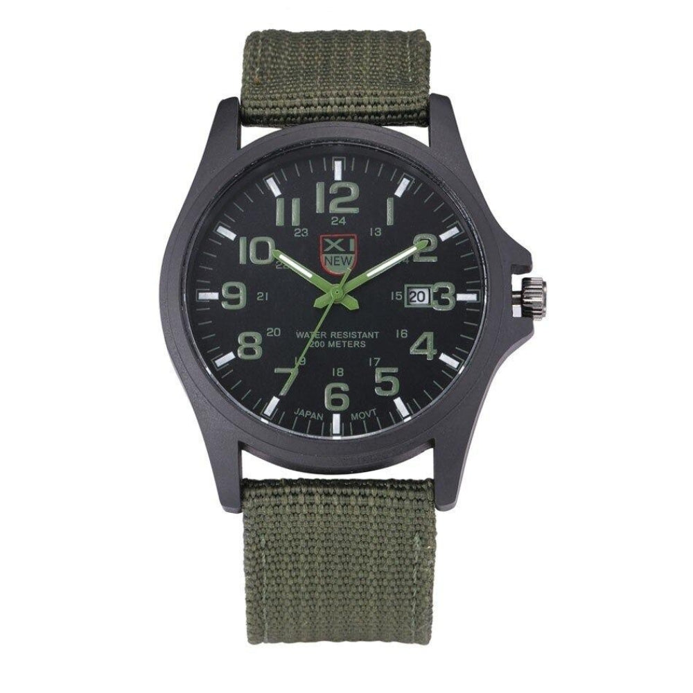 Axel – Rugged field watch with striking display and functional design