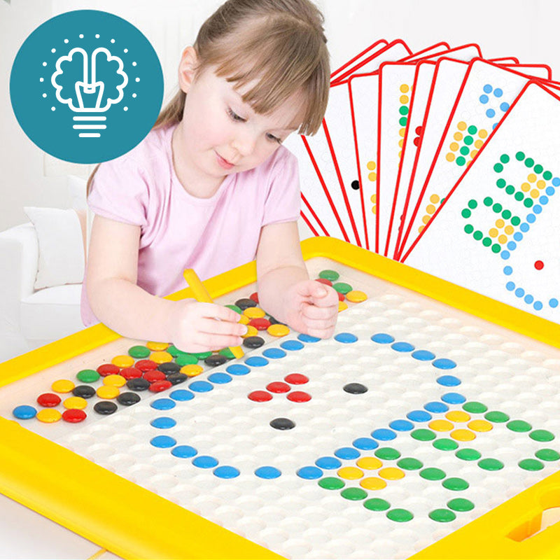 DrawMaster - Tablă magnetică educațională de desen pentru copii