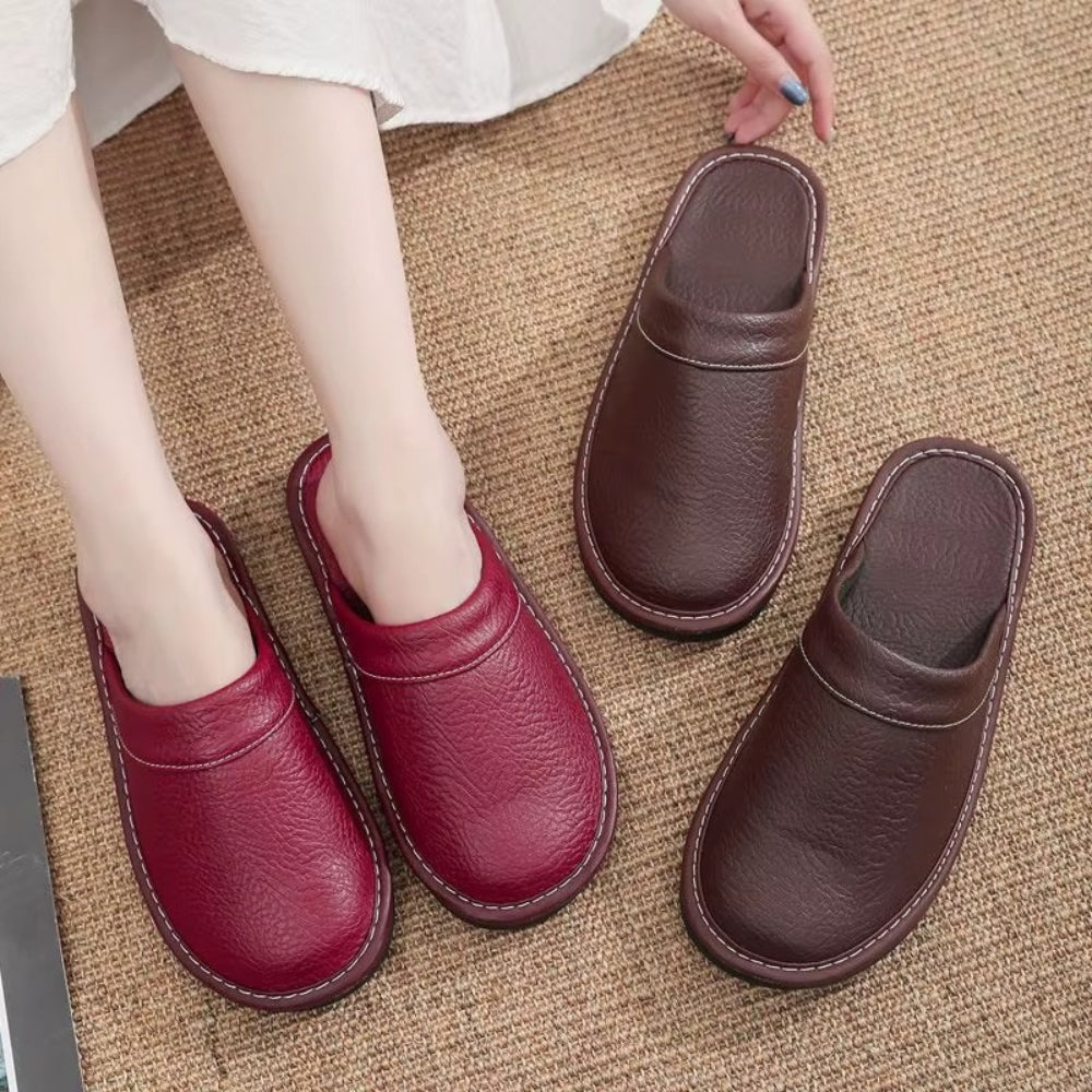 CozyStep – Papuci cu Vârf Rotund și Design Slip-on