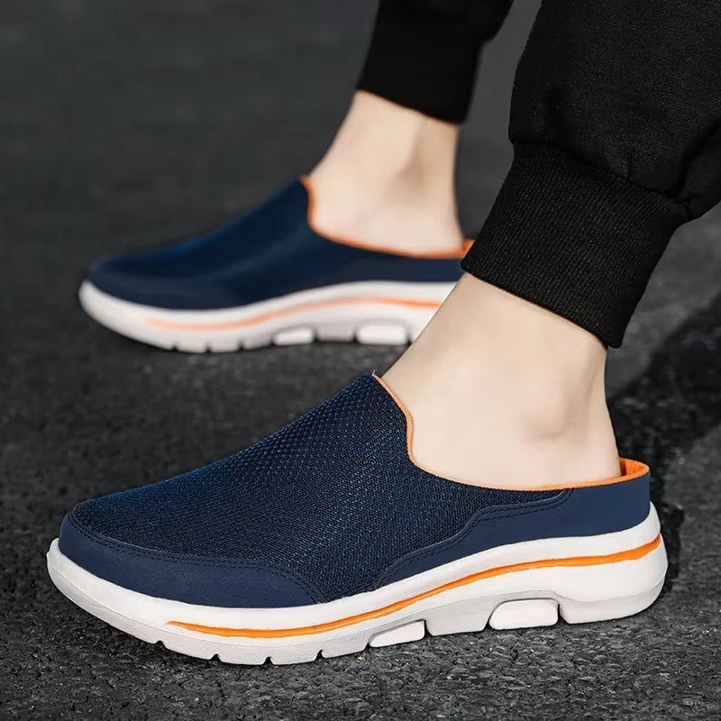 Aidan - Round toe slippers with non-slip design