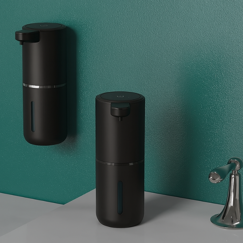 PureMist - Dispenser di sapone senza contatto con pompa sensore ricaricabile USB