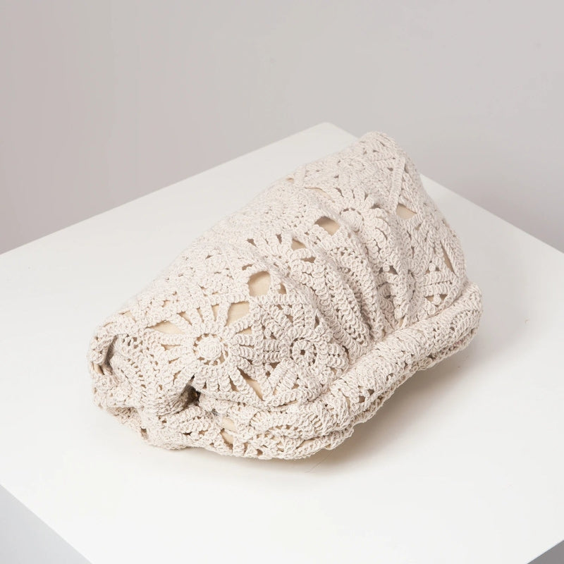 Danique – Handbag with Decorative Pattern and Buckle Closure
