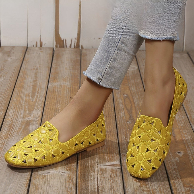 Talia - Mocassini con punta tonda e design slip on