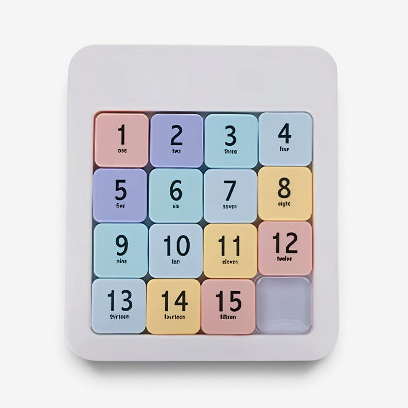 SlideLogic - Puzzle educativo de blocos deslizantes com vários níveis de dificuldade