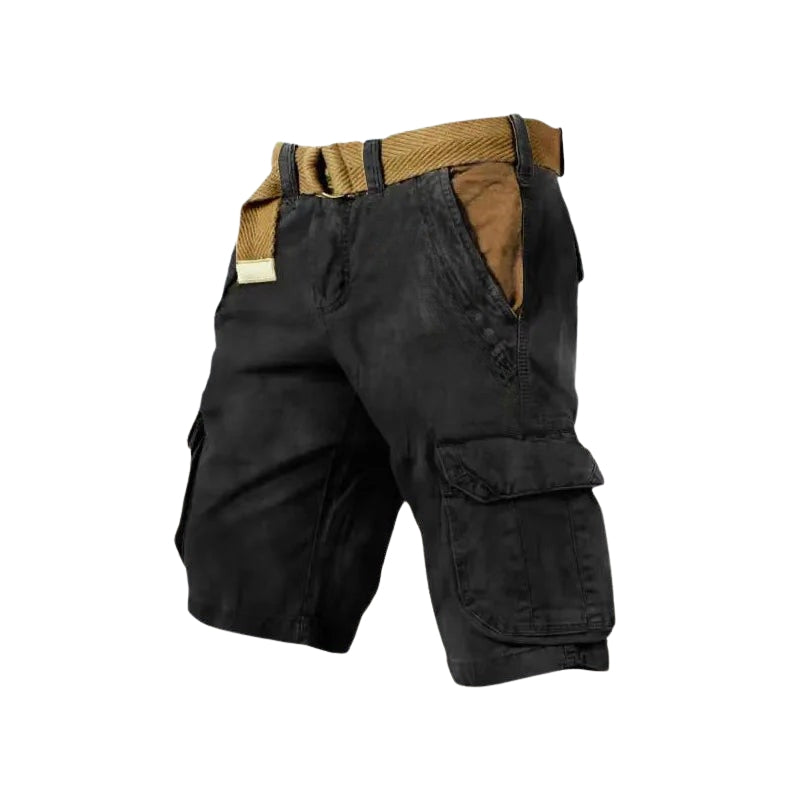 Jake - Pantaloni Scurți Cargo Cu Buzunare Multiple