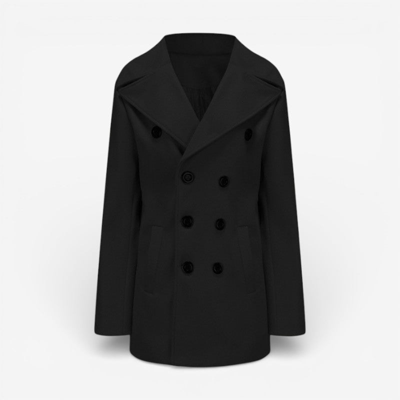 Oscar - Cappotto a maniche lunghe con chiusura a bottoni