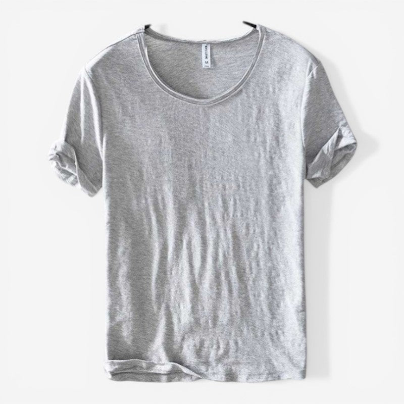 Murray – Camicia a Maniche Corte a Girocollo a Vestibilità Larga