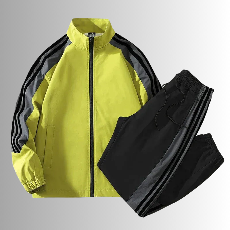 Zip Jacket and Pants Set