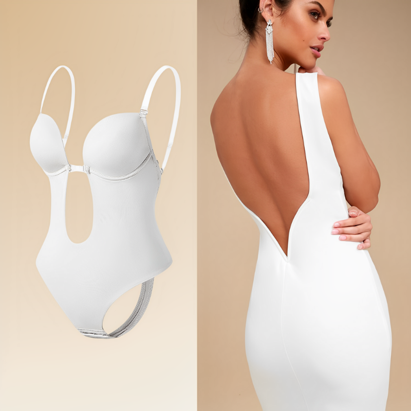 Backless Shaping Bodysuit Adjustable Straps