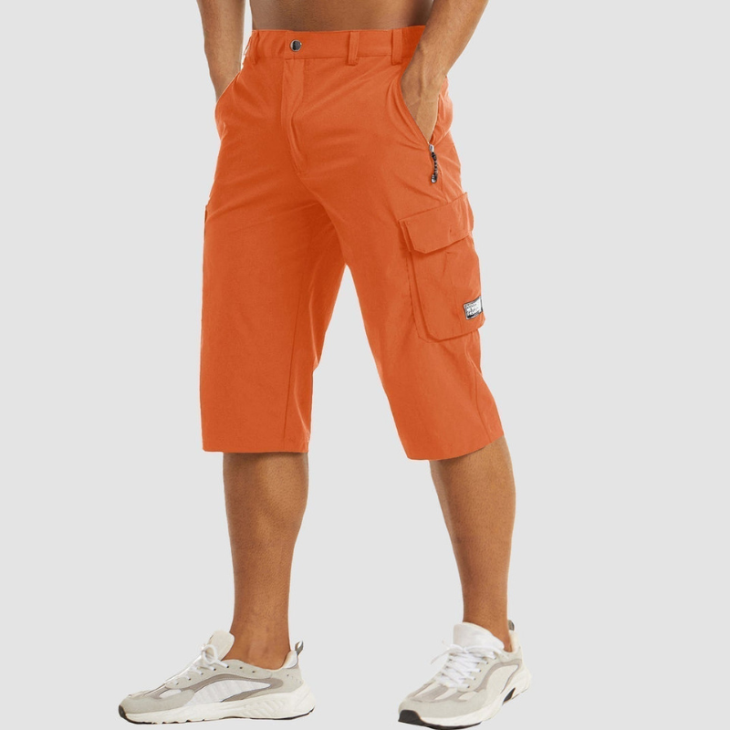 Men's Cargo Shorts With Knee Length