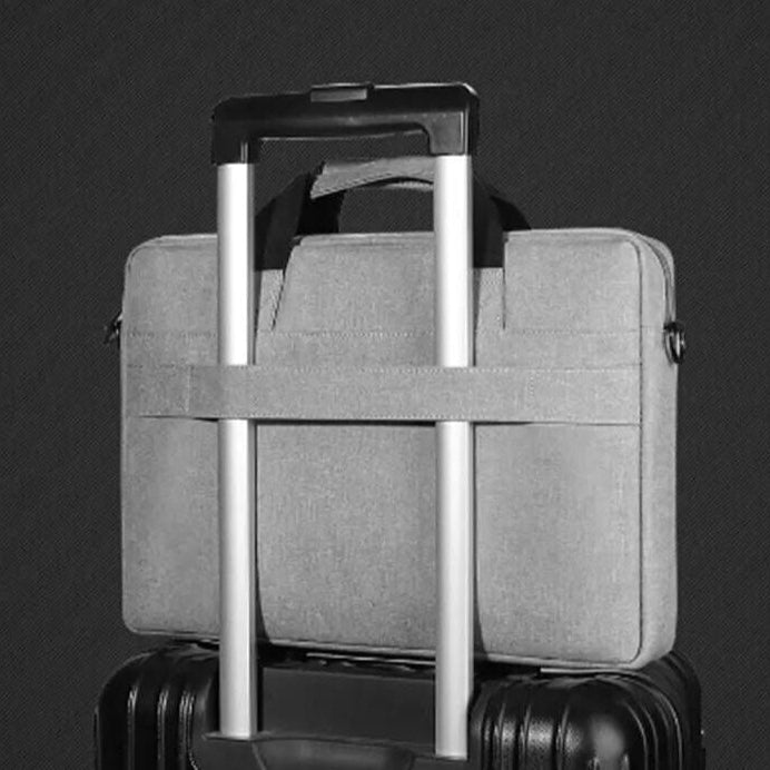 PixelPack - Borsa per Laptop Elegante con Scomparti Imbottiti e Tracolla Regolabile