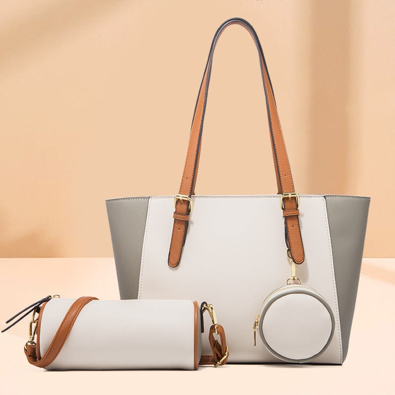Amelia – Sacs à main grande capacité avec design bicolore