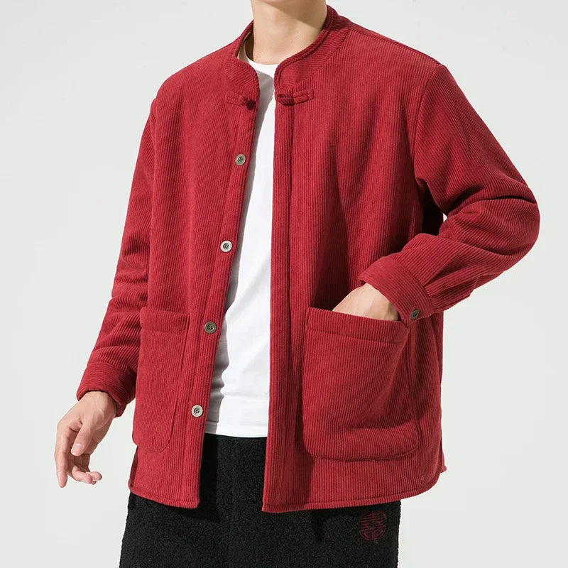 Thaylen - Long sleeve jacket with side pockets