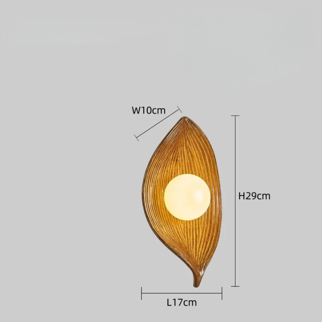 LeafGlow - Applique murale LED inspirée de la nature pour une ambiance apaisante