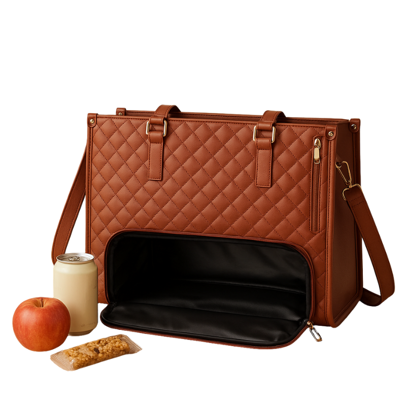 Abigail – 2-in-1 Tas met Rits, Verstelbare Band en Opbergvakken