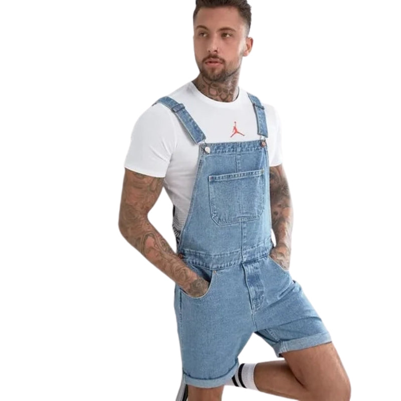 Lucas – Casual Overalls with Adjustable Straps and Pockets