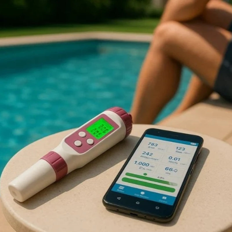 AquaTest – 7 in 1 Water Testkit met Bluetooth connectiviteit