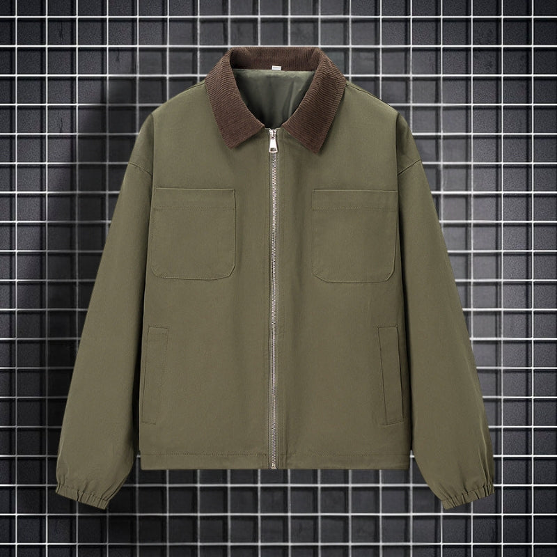 Selene – Long Sleeve Jacket With Zipper And Pockets