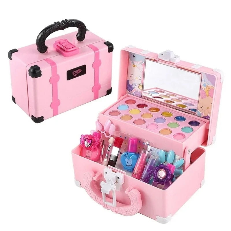 GlamToys – Compacte make-upspeelset met accessoires op kinderformaat en kleurrijke details