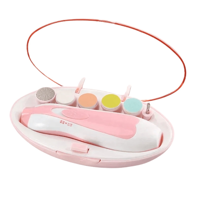 BabyTrim - Elektrische nageltrimmer voor zachte en veilige baby nagelverzorging