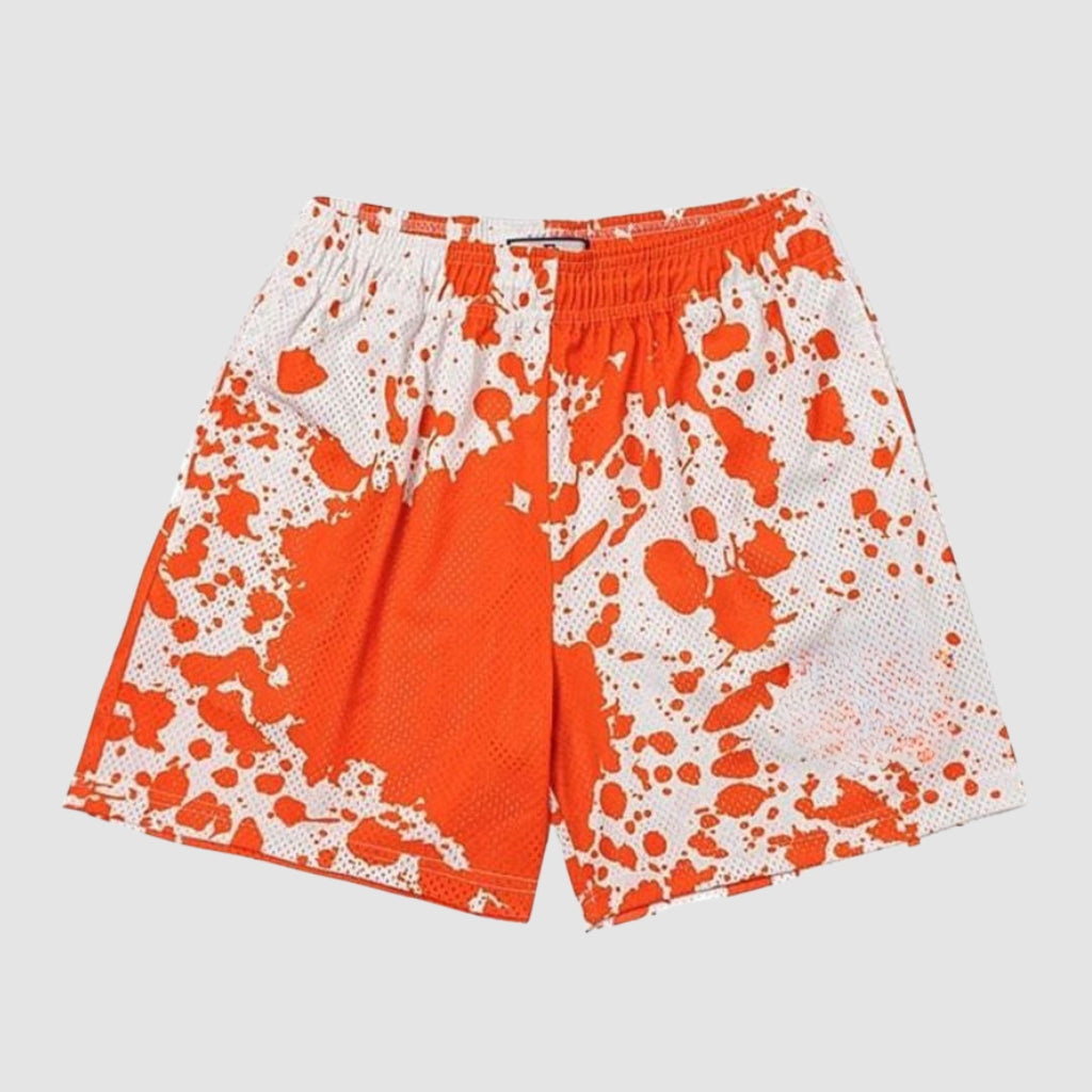 Arjan - Sporty Shorts with Elastic Waistband and Drawstring