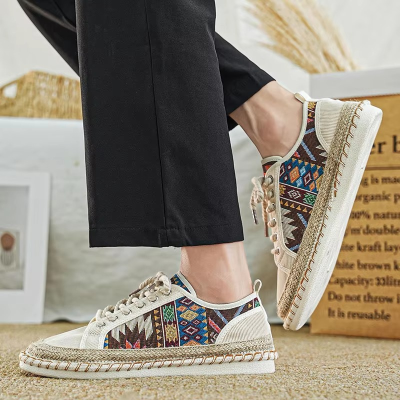 Jaxorin - Lace-Up Bohemian Shoes | Non-Slip Sole for Safe Walking | Casual Daily Wear | Sizes 39–45