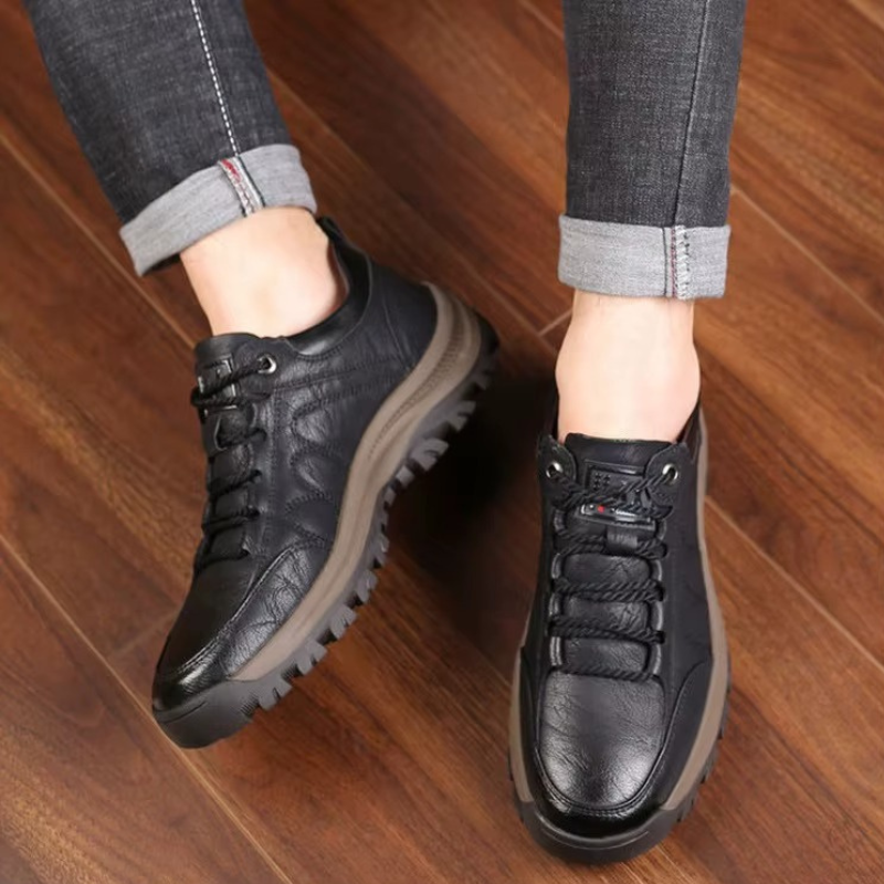 Drevix - Bottes à bout rond avec design sans lacets