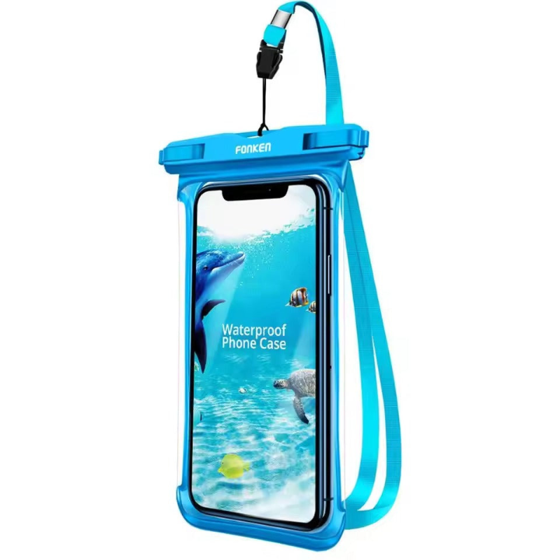 AquaShield – Custodia Impermeabile per Telefono con Accesso Touchscreen e Vestibilità Universale