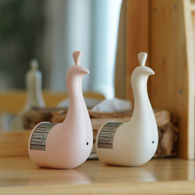 LumiPea – Moderné pávie nástenné svietidlo s 3D umeleckým dizajnom