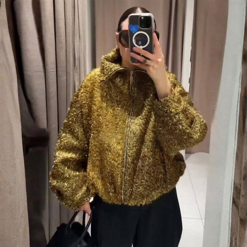 Emilia – Giacca a maniche lunghe con zip e tasche