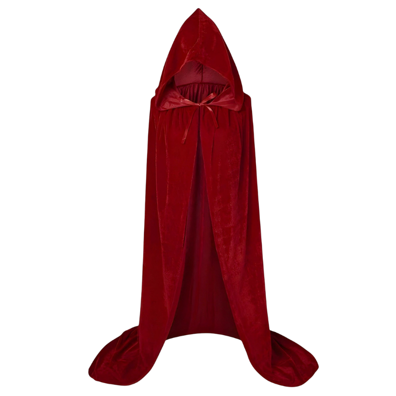 MysticWeave – Mantou lung de vrăjitoare cu pălărie pentru cosplay
