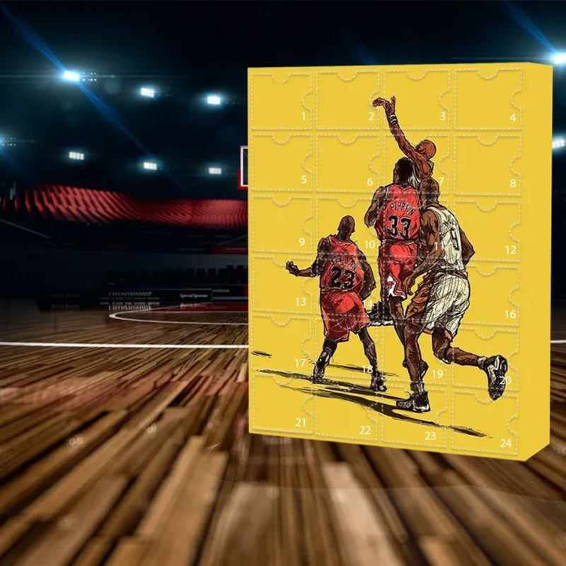 BasketHero – Calendario dell'Avvento con Stelle del Basket per il Conteggio alla Rovescia di Natale