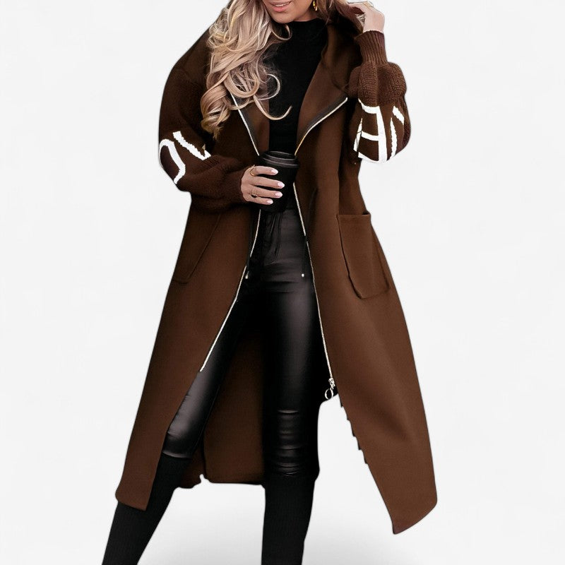 Aylin – Patchwork Jacket with Long Sleeves