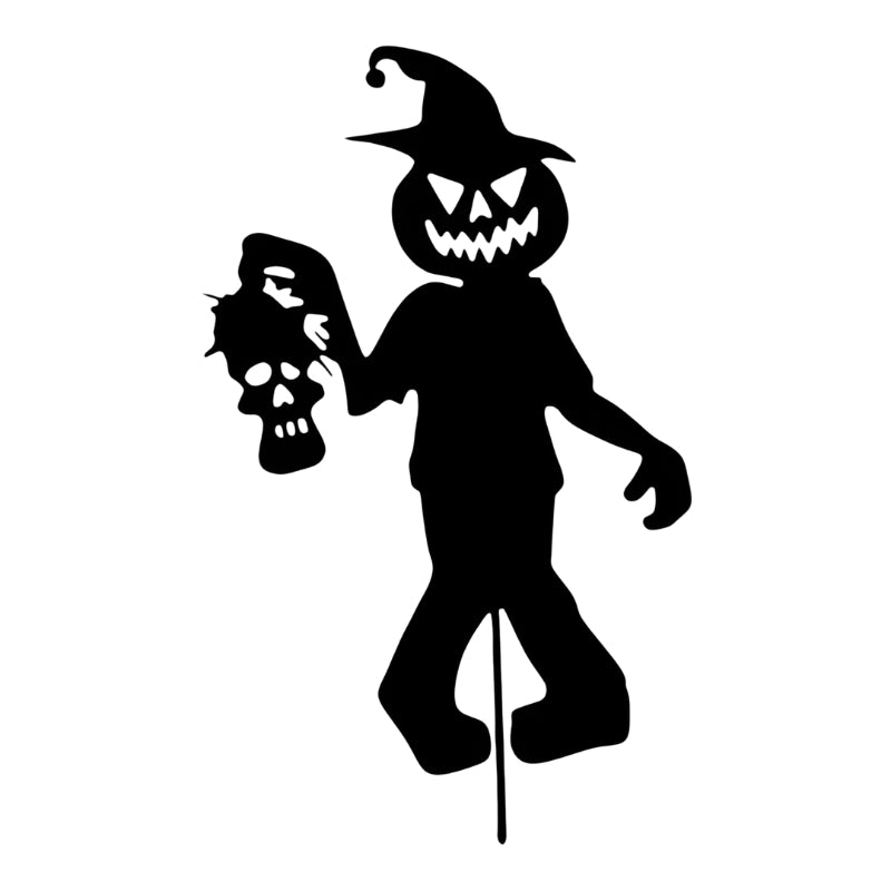 SpookyCharm – Spersonalizowany halloweenowy parawan ogrodowy z zabawnymi figurkami