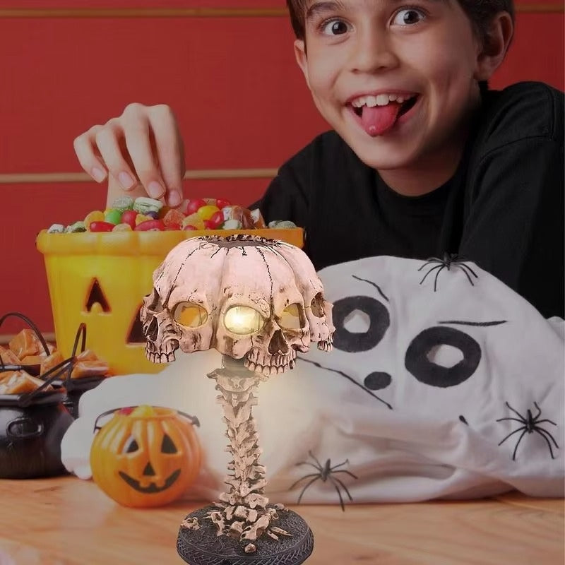 SkullGlow – Lampe LED avec design de crâne pour une ambiance décorative