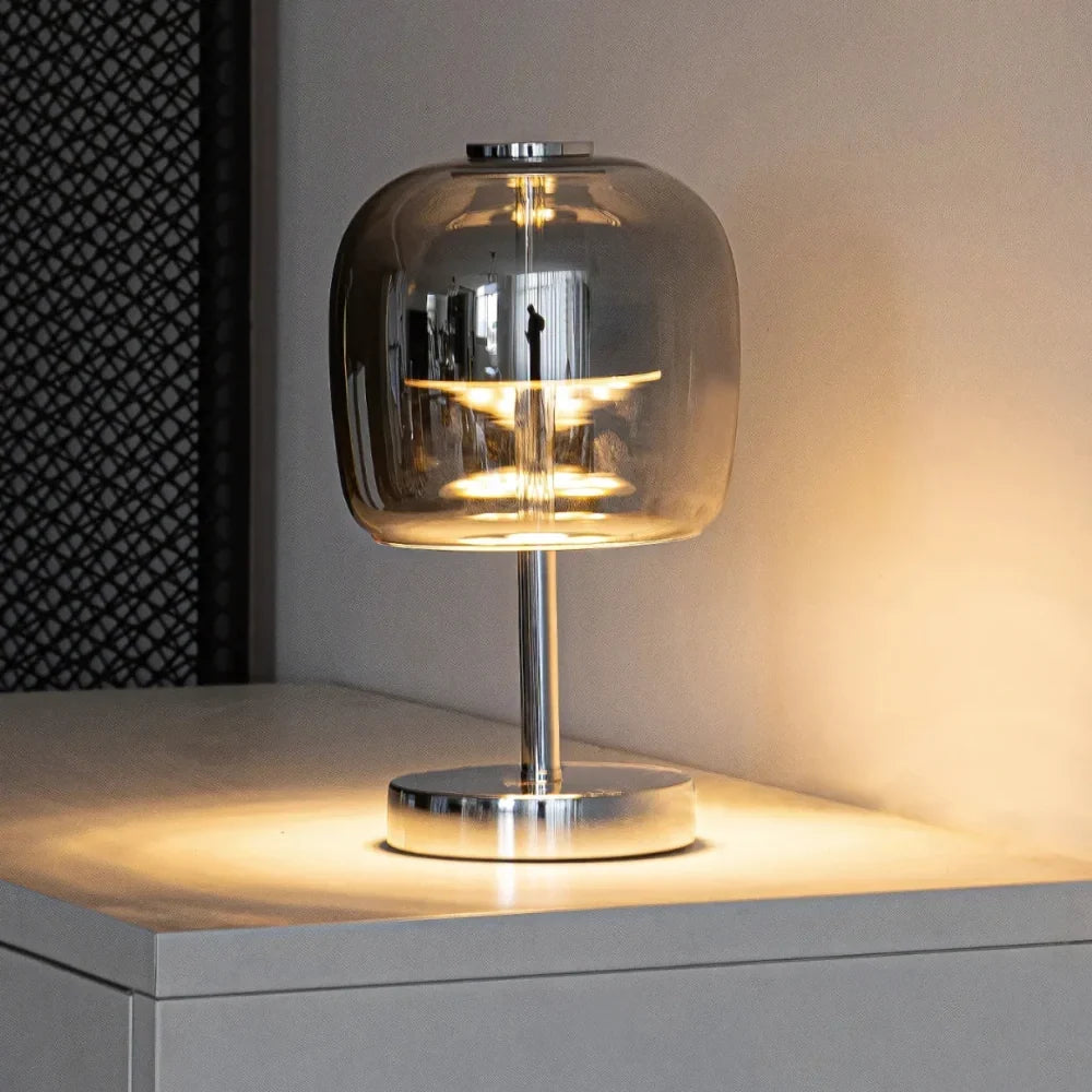 Orbessa - Lampada da tavolo con illuminazione regolabile