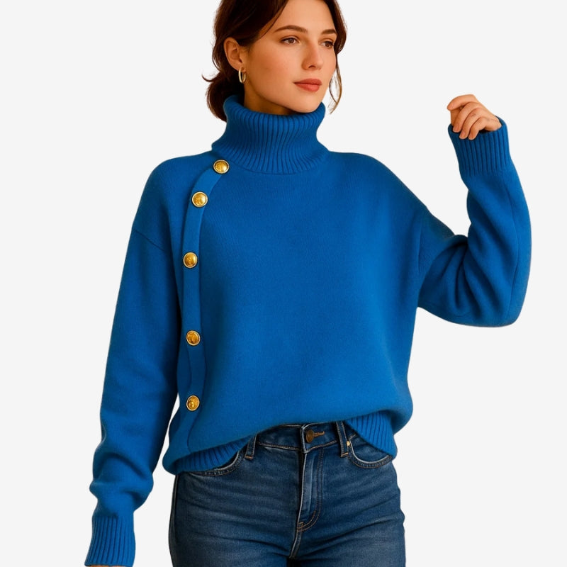 Eleanor - Turtleneck sweater with long sleeve