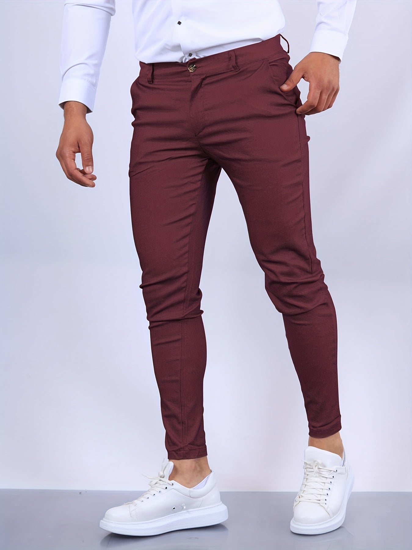 Henry - Pantalon slim avec poches latérales